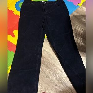 Corduroy pants. St. John’s Bay.